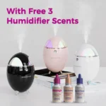 USB-powered mini ultrasonic humidifier with cool mist — perfect for small spaces, desks, and trave