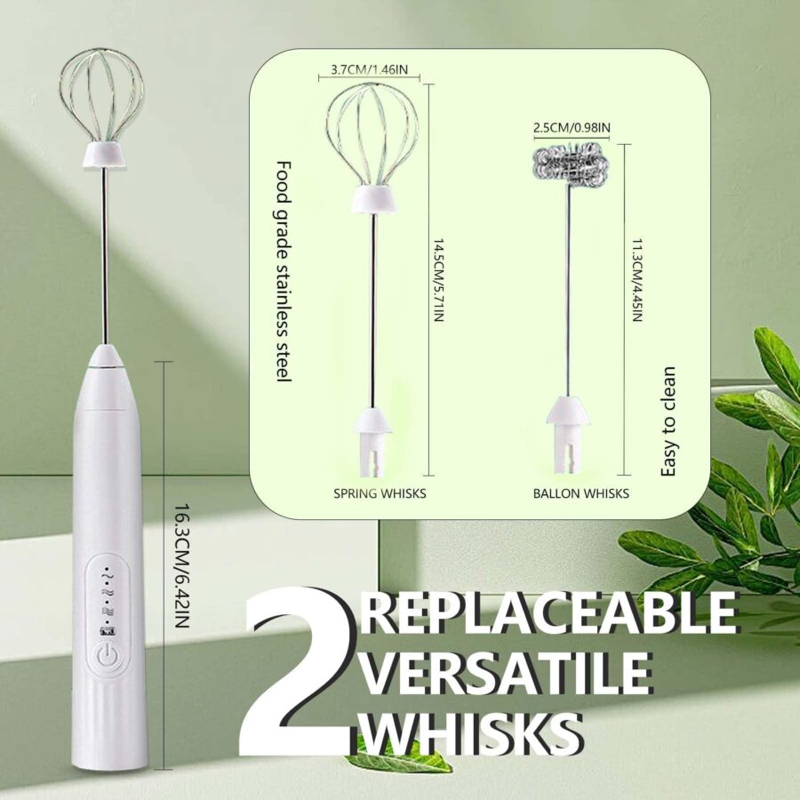 Mini Coffee Frother Set Handheld Whisk - Image 3