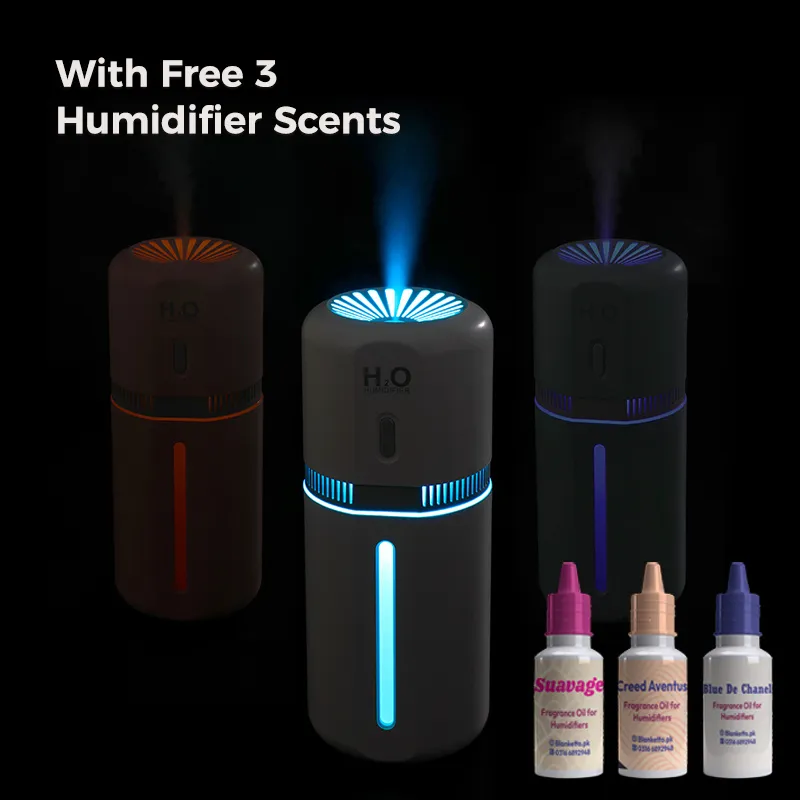 Ultrasonic Mini air Humidifier Portable Usb Small Cool Mist Car air Humidifier with Lights