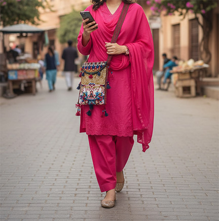 Cultural fashion lovers, handmade art enthusiasts, or anyone who appreciates authentic craftsmanship. handmade bags (3)