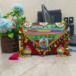 Bohemian Statement Accessory, Cowrie Shell Purse, Heavily Beaded Bag, Luxury Ethnic Bag, Shisha Mirror Festival Bag