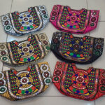 Shisha Tote Bag, Sindhi Mirror Work, Embroidered Shoulder Bag, Balochi Ethnic Carryall, Handmade Festival Tote
