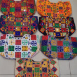 Sindhi Embroidered Tote, Shisha Mirror Bag, Ethnic Geometric Purse, Handmade Shoulder Carryall, Balochi Tote