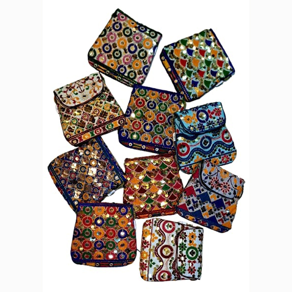 Mini Embroidered Purse, Kuchi Bag, Small Shisha Crossbody, Ethnic Flap Wallet, Bohemian Travel Pouch